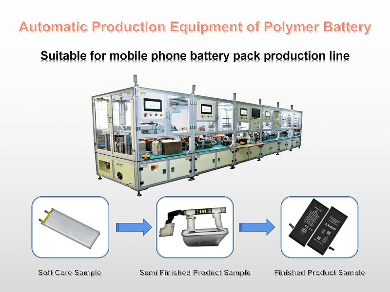 Polymer Battery Pack Assembling Line