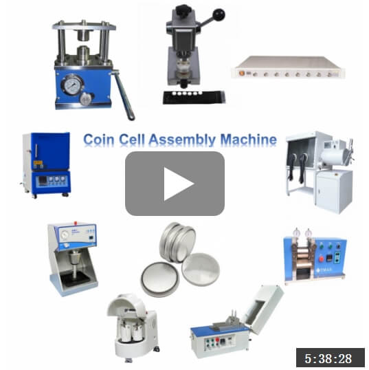 Coin Cell Laboratory Line Video